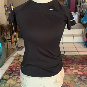 black nike shirt